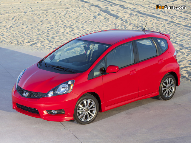 Pictures of Honda Fit Sport US-spec (GE) 2011 (640 x 480)