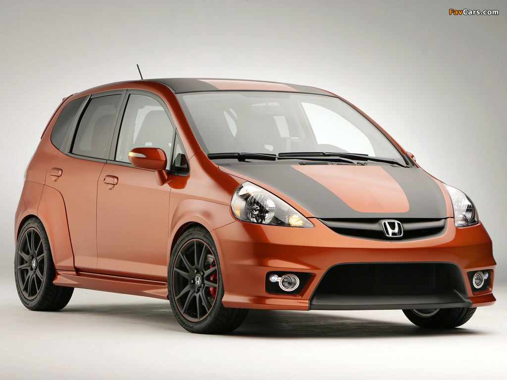 Honda Fit Sport Extreme Concept (GD) 2007 wallpapers (1024 x 768)