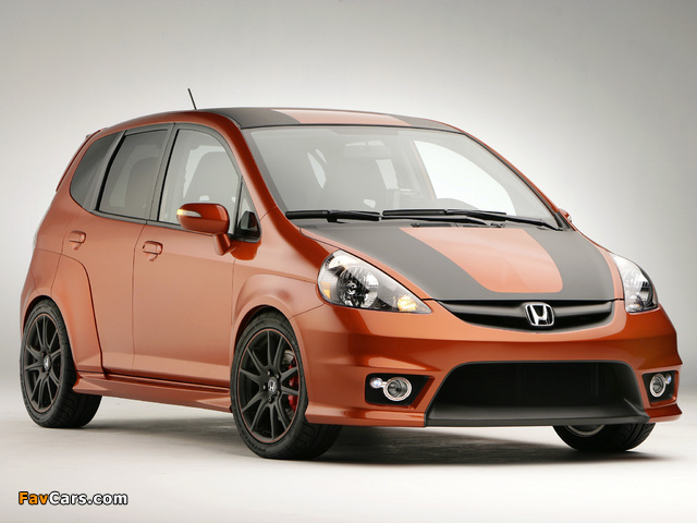 Honda Fit Sport Extreme Concept (GD) 2007 wallpapers (640 x 480)