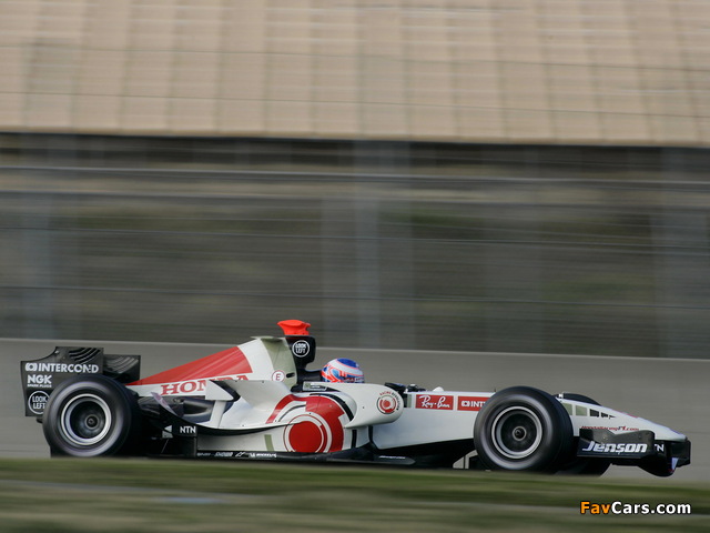 Honda RA106 2006 wallpapers (640 x 480)