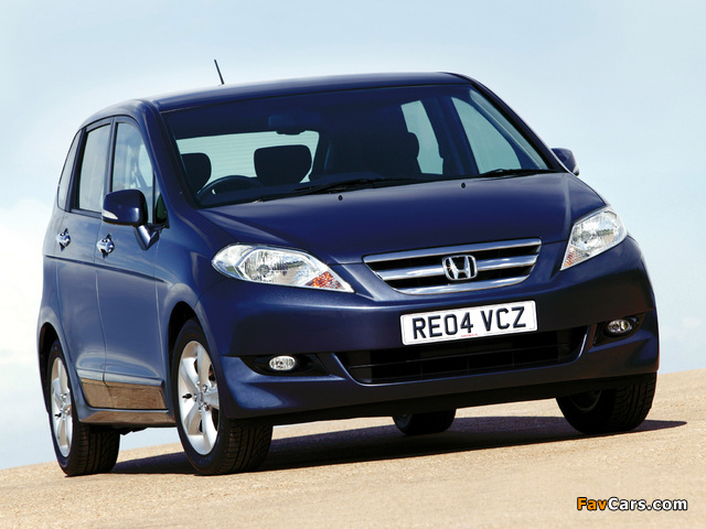 Honda FR-V UK-spec 2004–09 wallpapers (640 x 480)