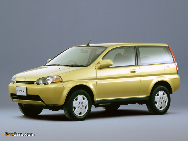 Honda HR-V 3-door JP-spec (GH) 1998–2003 photos (640 x 480)