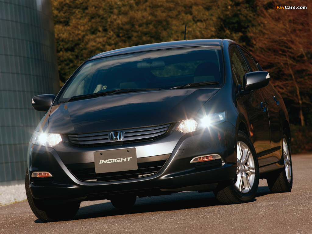 Honda Insight JP-spec (ZE2) 2009–11 photos (1024 x 768)