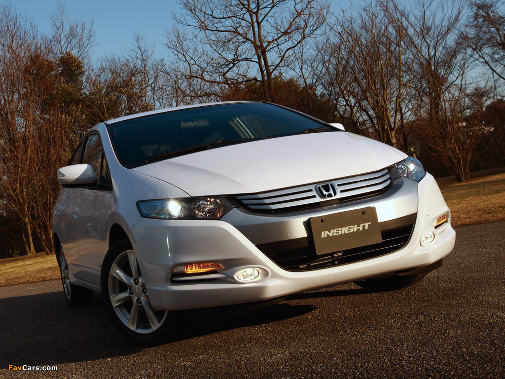 Photos of Honda Insight JP-spec (ZE2) 2009–11 (1024 x 768)