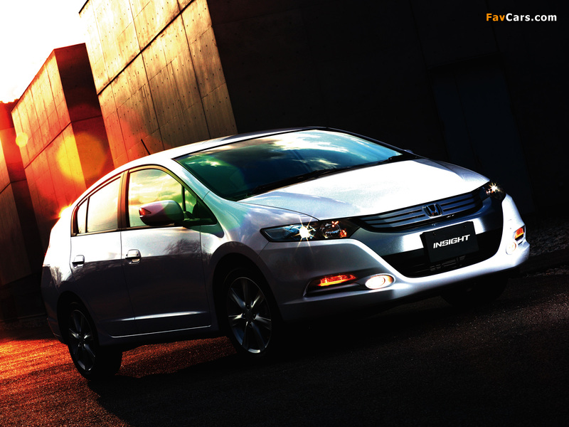 Honda Insight JP-spec (ZE2) 2009–11 wallpapers (800 x 600)