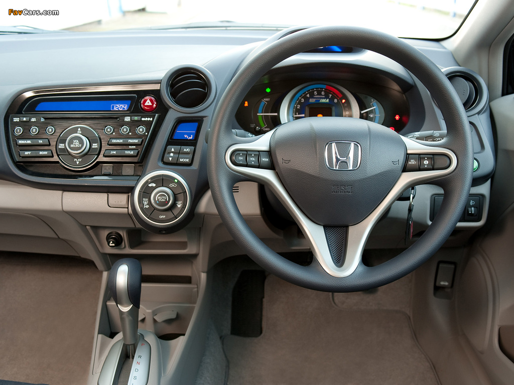 Honda Insight UK-spec (ZE2) 2009–12 wallpapers (1024 x 768)