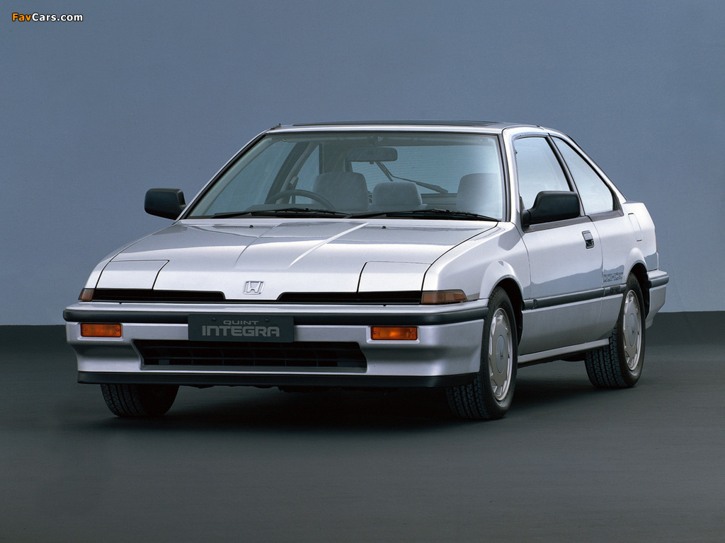 Honda Quint Integra GSi 3-door (AV) 1985–89 pictures (1024 x 768)