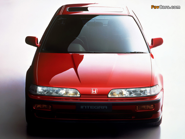 Honda Integra Coupe (DA5) 1989–93 pictures (640 x 480)