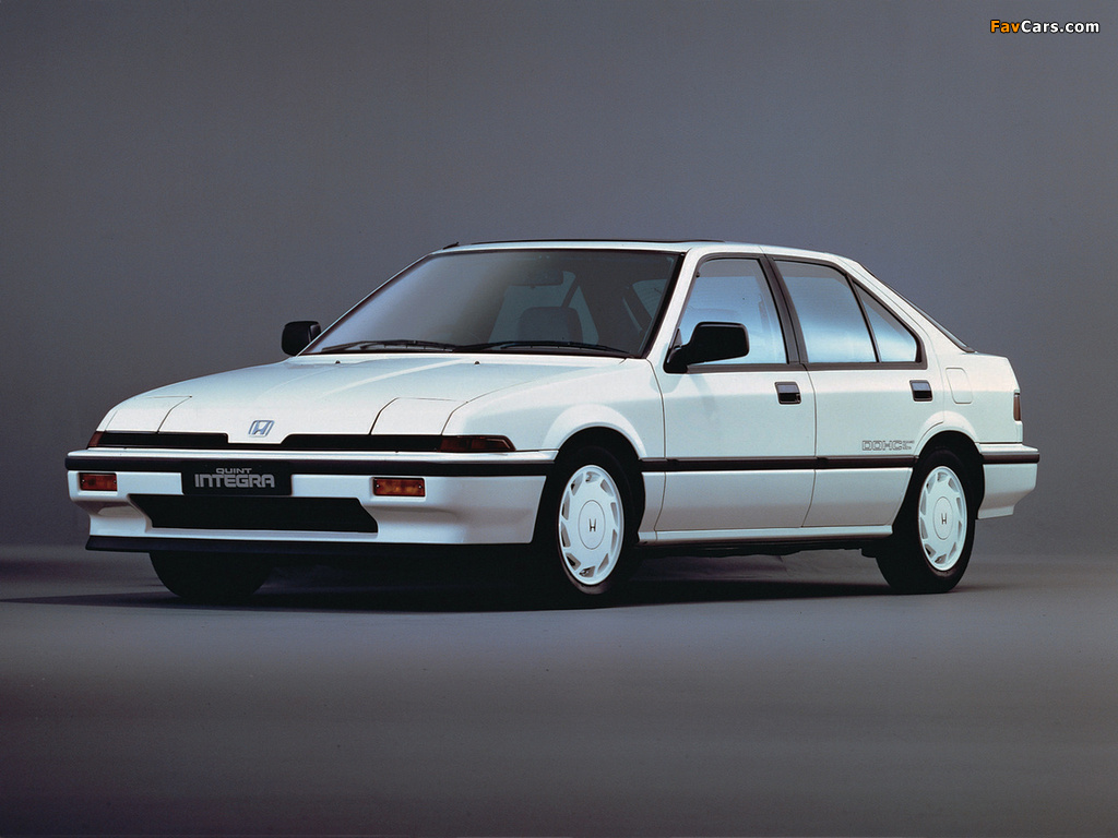 Images of Honda Quint Integra GSi 5-door (DA1) 1985–89 (1024 x 768)