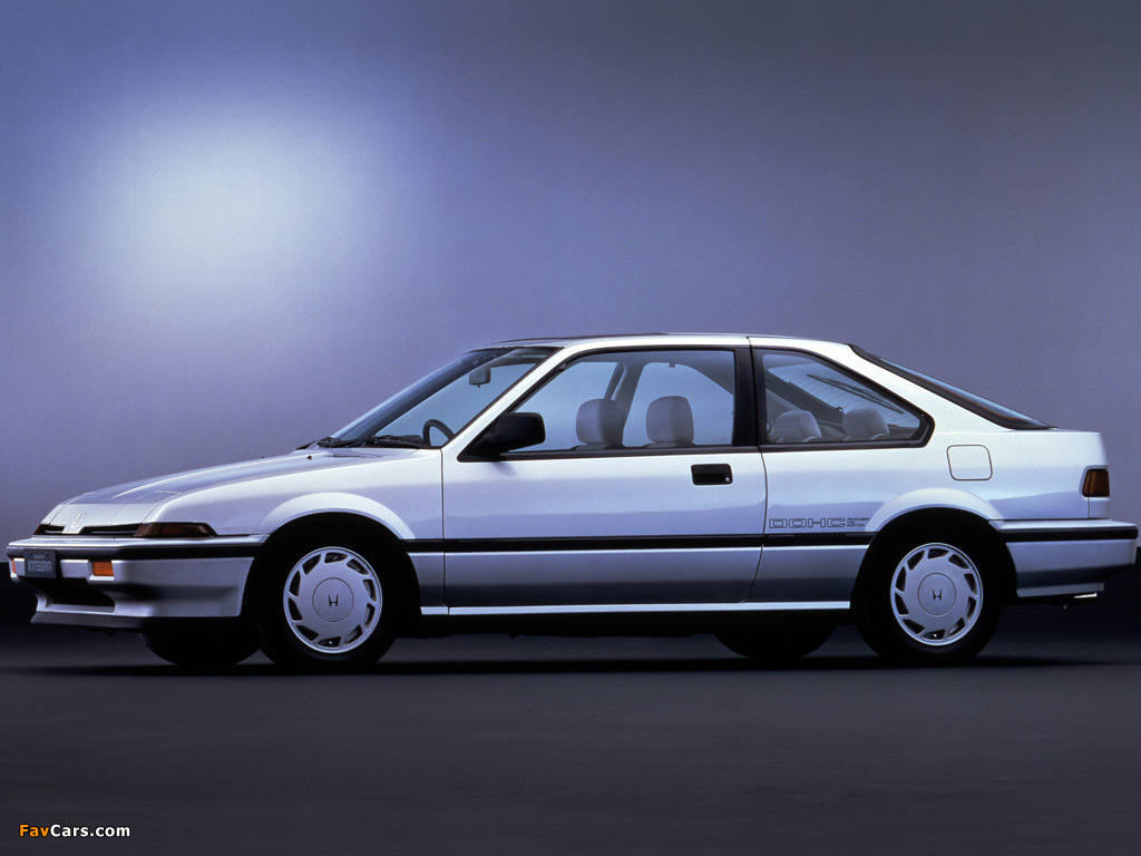 Photos of Honda Quint Integra GSi 3-door (AV) 1985–89 (1024 x 768)