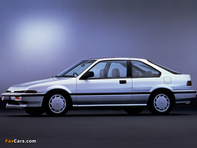 Photos of Honda Quint Integra GSi 3-door (AV) 1985–89 (640 x 480)