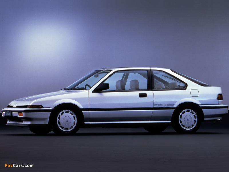 Photos of Honda Quint Integra GSi 3-door (AV) 1985–89 (800 x 600)