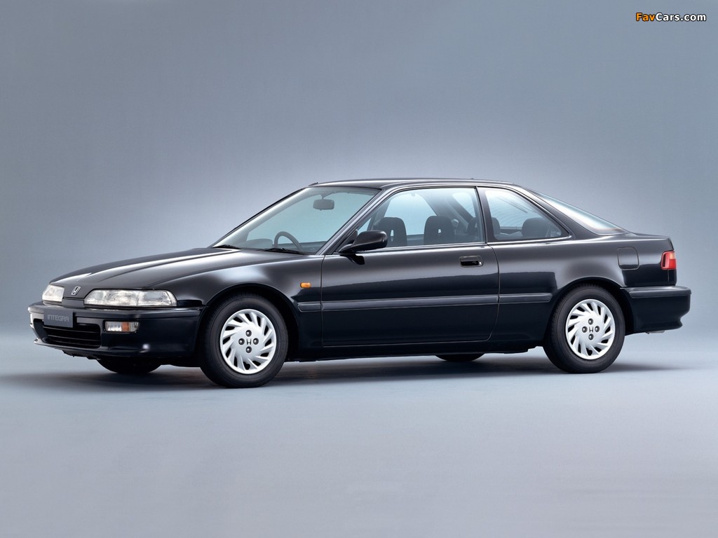 Pictures of Honda Integra Coupe ZX Special Select (DA5) 1992–93 (1024 x 768)