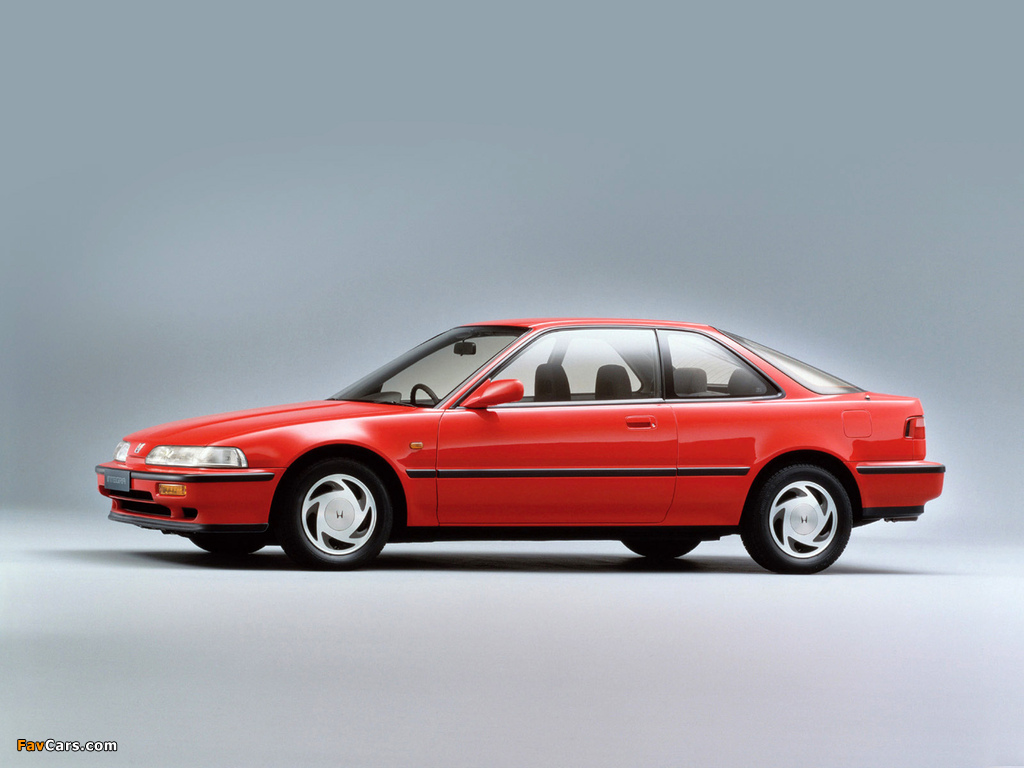 Honda Integra Coupe (DA5) 1989–93 wallpapers (1024 x 768)