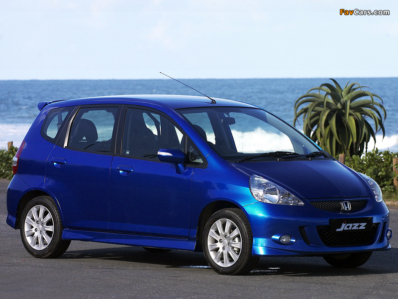 Honda Jazz Sport ZA-spec 2005–08 photos (800 x 600)