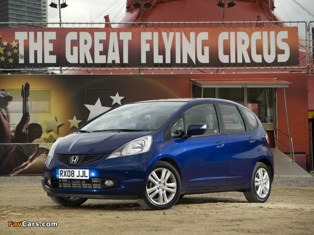 Honda Jazz UK-spec 2008–10 pictures (640 x 480)