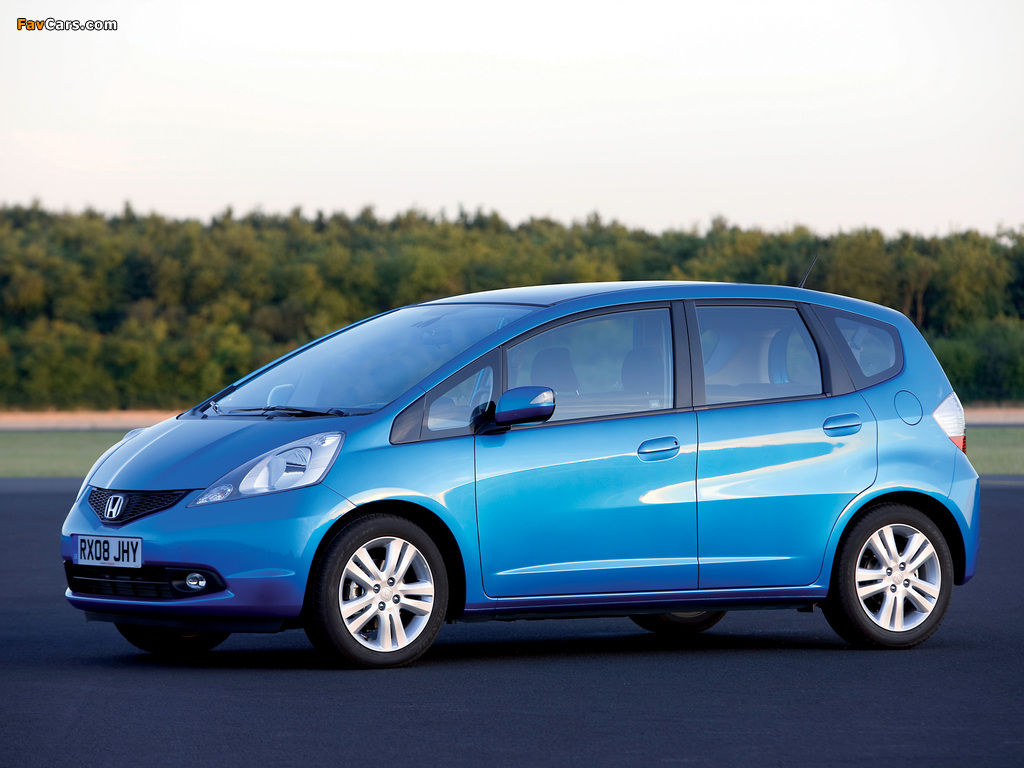 Honda Jazz 2008–10 wallpapers (1024 x 768)