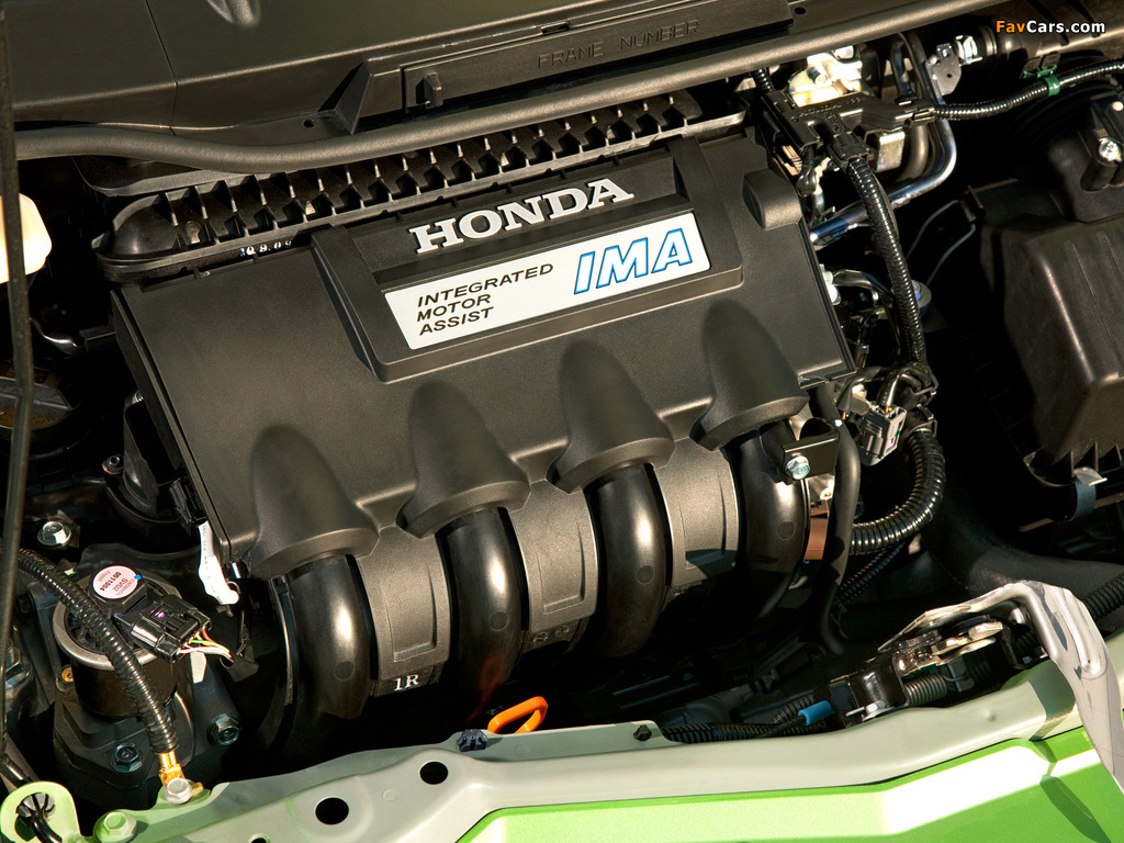 Honda Jazz Hybrid UK-spec 2010 images (1024 x 768)