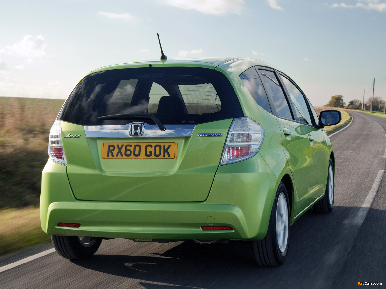 Images of Honda Jazz Hybrid UK-spec 2010 (1600 x 1200)