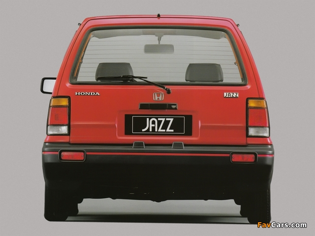 Photos of Honda Jazz (AA) 1984–86 (640 x 480)