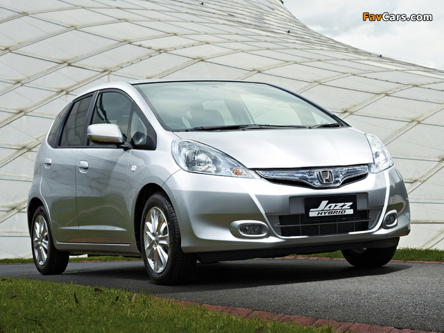 Pictures of Honda Jazz Hybrid AU-spec 2012 (640 x 480)