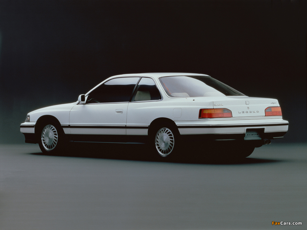 Honda Legend Exclusive 2-door Hardtop 1987–90 images (1024 x 768)