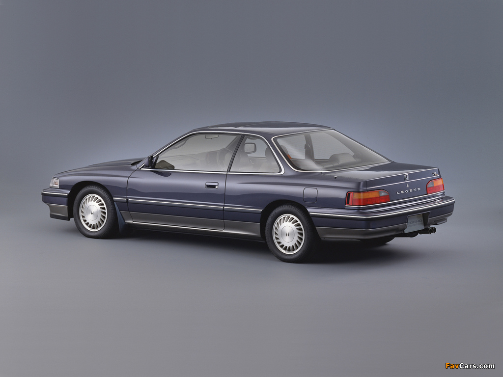 Honda Legend Exclusive 2-door Hardtop 1987–90 wallpapers (1024 x 768)