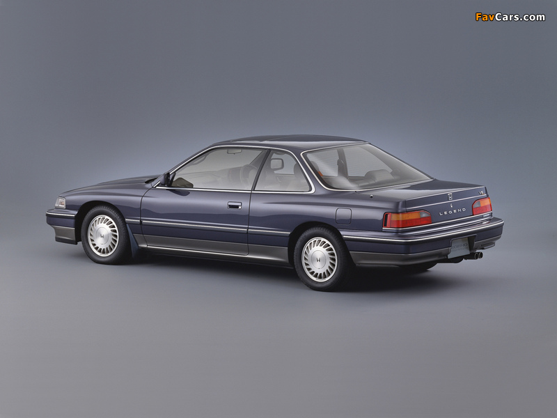 Honda Legend Exclusive 2-door Hardtop 1987–90 wallpapers (800 x 600)