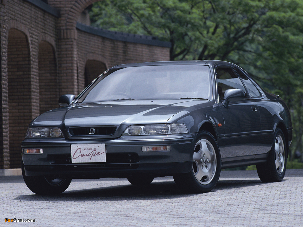 Honda Legend Coupe (KA8) 1991–96 wallpapers (1024 x 768)