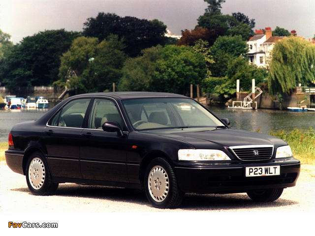 Honda Legend UK-spec (KA9) 1996–98 wallpapers (640 x 480)