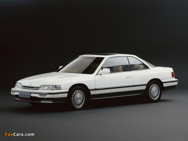 Honda Legend Exclusive 2-door Hardtop 1987–90 wallpapers (640 x 480)