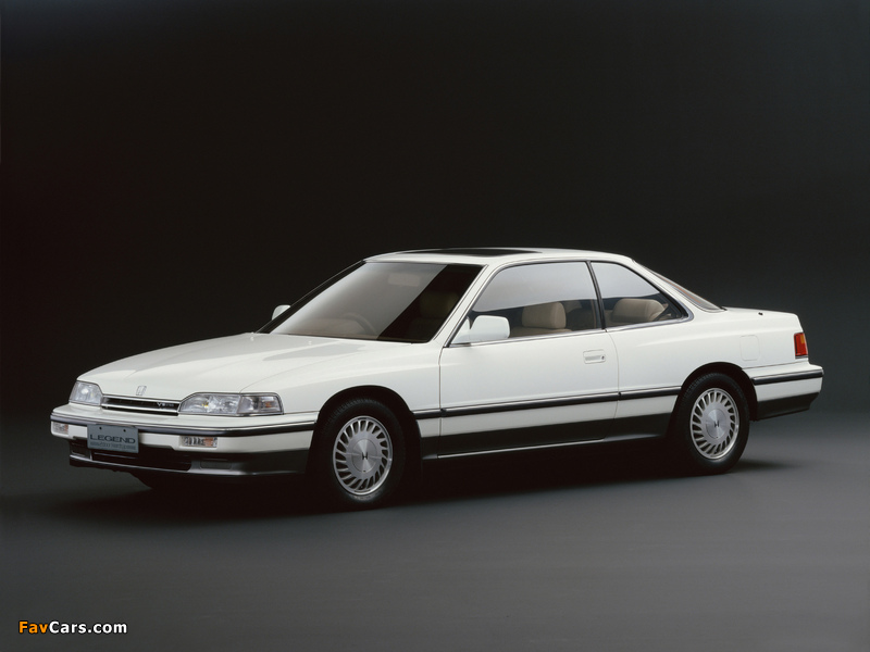 Honda Legend Exclusive 2-door Hardtop 1987–90 wallpapers (800 x 600)