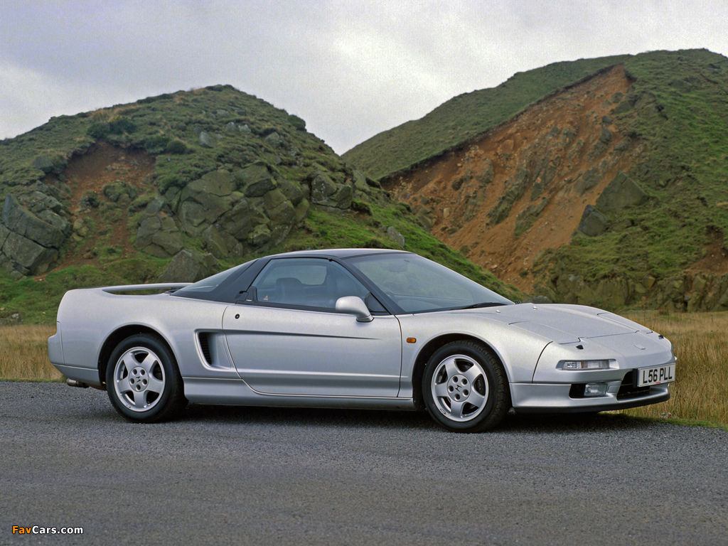 Honda NSX UK-spec (NA1) 1990–2001 photos (1024 x 768)