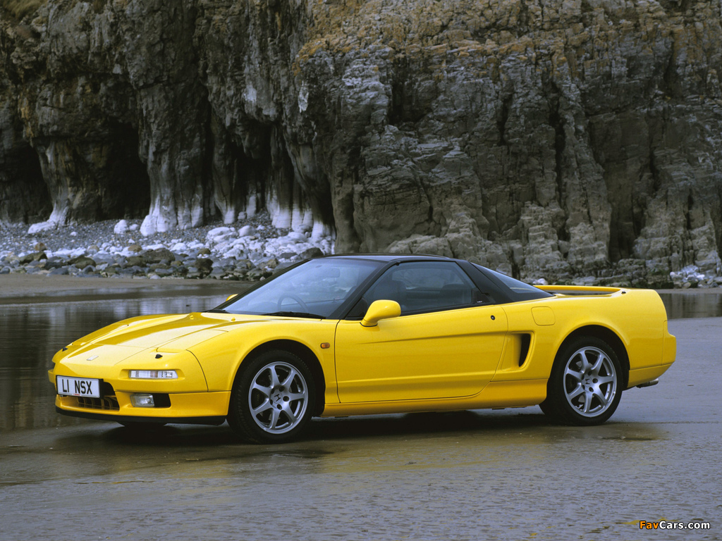 Honda NSX UK-spec (NA1) 1990–2001 pictures (1024 x 768)