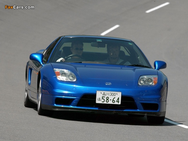 Honda NSX JP-spec (NA2) 2001–05 wallpapers (640 x 480)