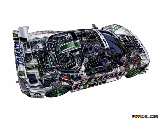 Honda NSX GT500 (NA2) 2002–10 wallpapers (640 x 480)