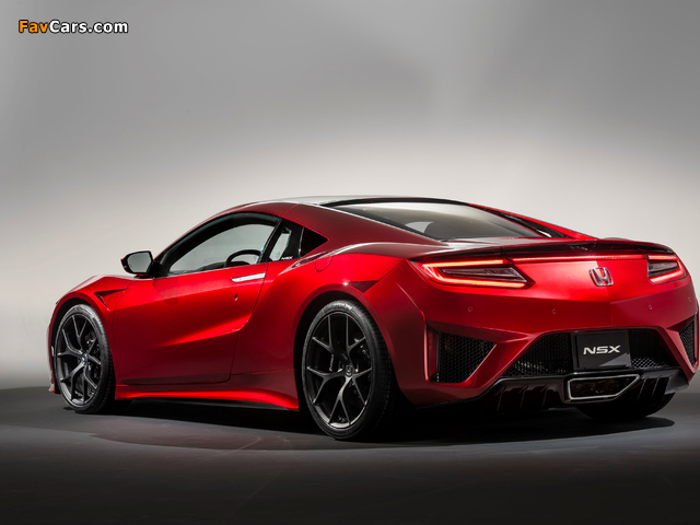 Honda NSX 2016 pictures (640 x 480)