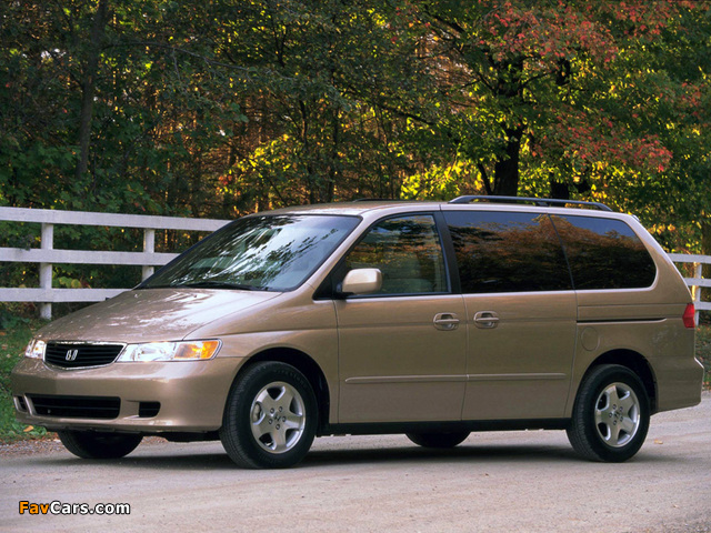 Honda Odyssey US-spec (RA6) 1999–2004 images (640 x 480)