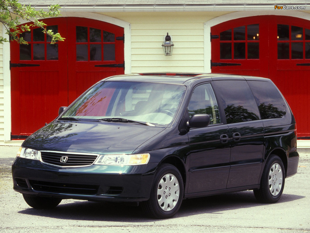 Honda Odyssey US-spec (RA6) 1999–2004 images (1024 x 768)