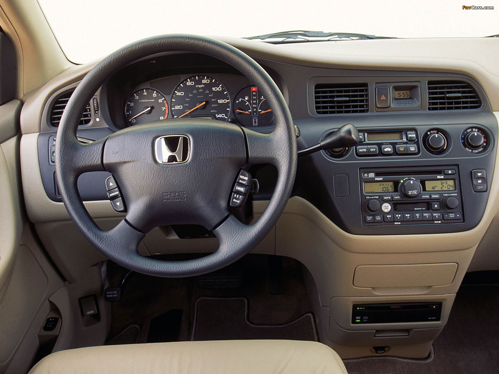 Honda Odyssey US-spec (RA6) 1999–2004 images (1600 x 1200)
