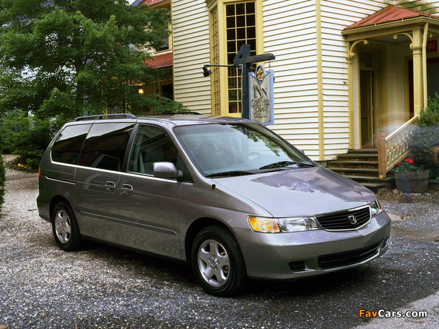 Honda Odyssey US-spec (RA6) 1999–2004 photos (640 x 480)