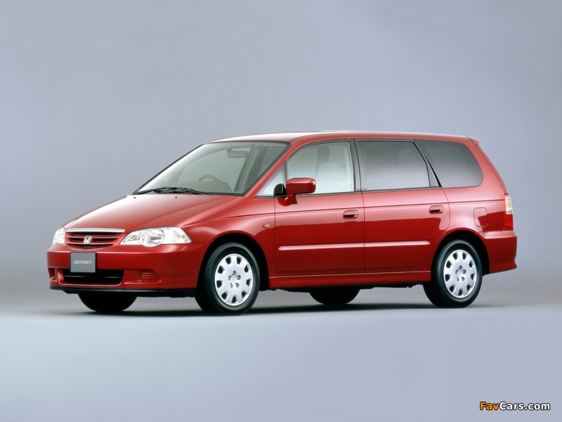 Honda Odyssey JP-spec 1999–2001 photos (800 x 600)
