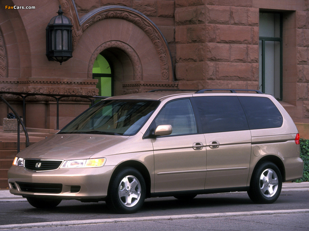 Honda Odyssey US-spec (RA6) 1999–2004 pictures (1024 x 768)