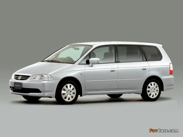 Honda Odyssey JP-spec 1999–2001 pictures (640 x 480)