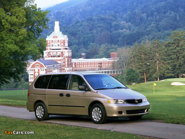 Honda Odyssey US-spec (RA6) 1999–2004 pictures (640 x 480)