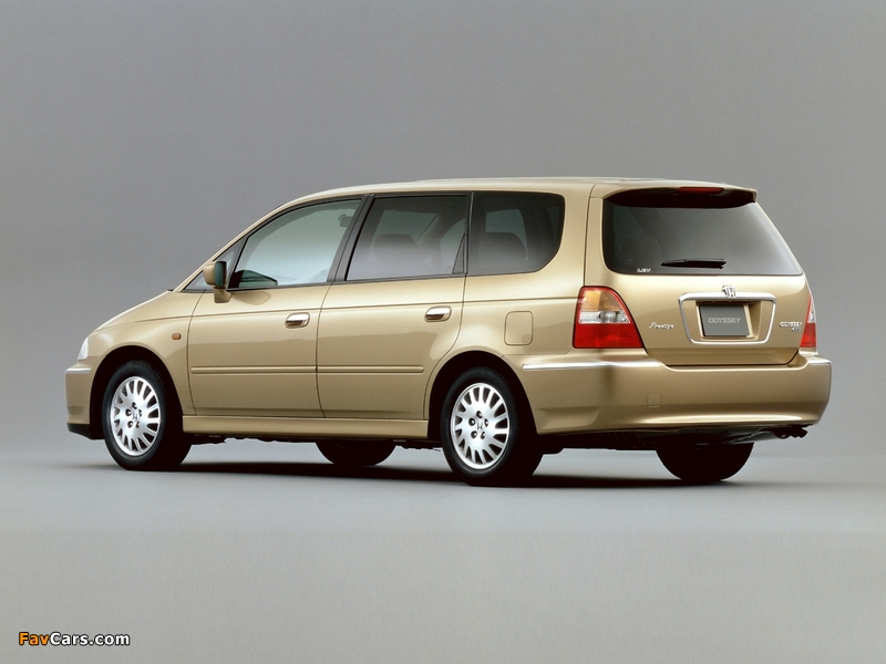 Honda Odyssey Prestige VZ 2001–03 pictures (800 x 600)