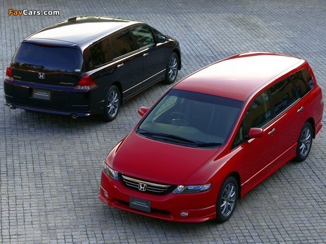 Honda Odyssey Absolute (RB1) 2004–08 images (640 x 480)