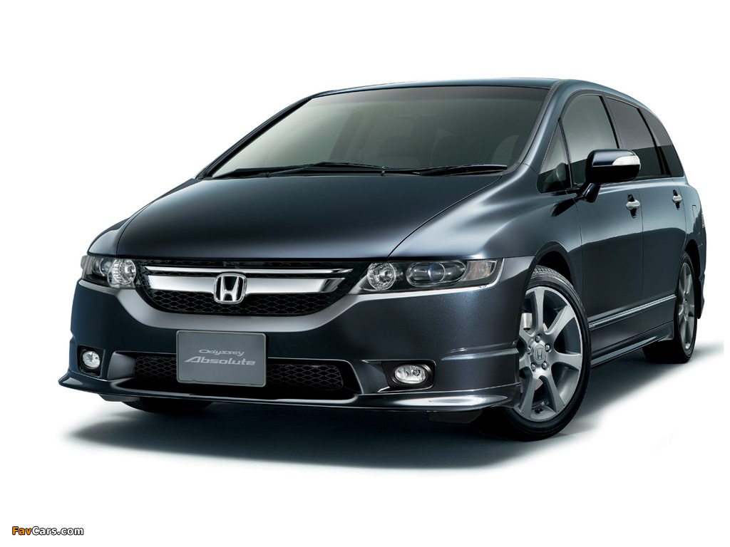 Honda Odyssey Absolute (RB1) 2004–08 pictures (1024 x 768)