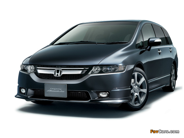 Honda Odyssey Absolute (RB1) 2004–08 pictures (640 x 480)