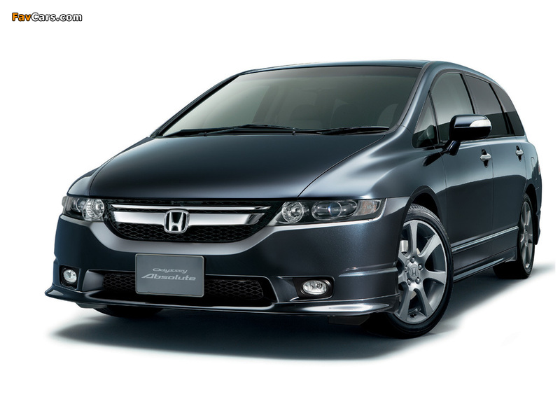 Honda Odyssey Absolute (RB1) 2004–08 pictures (800 x 600)